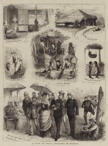Uma visita à Índia, Sketches in Burmah